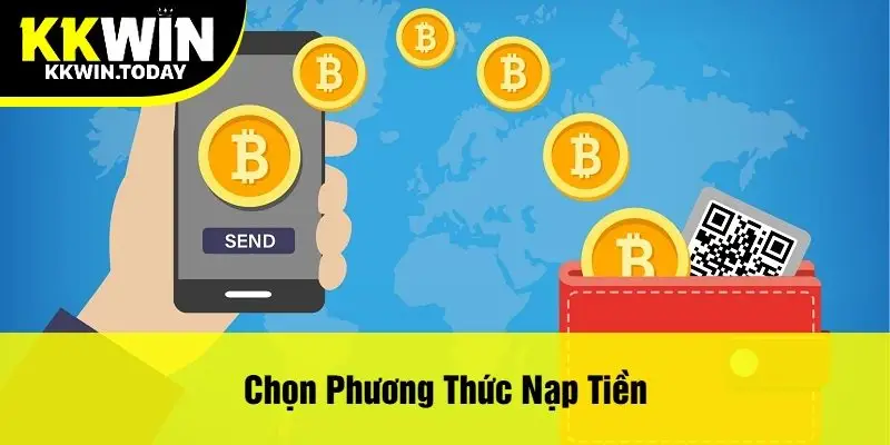 Chọn phương thức nạp tiền