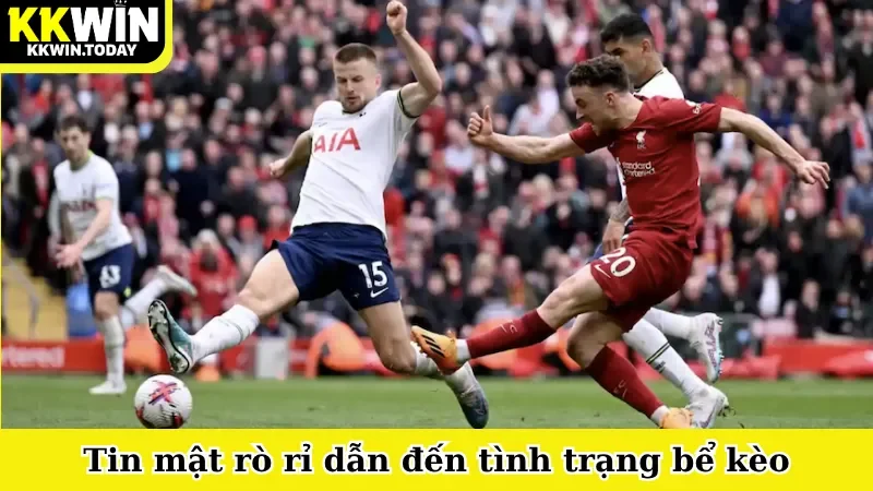 Tin mật rò rỉ dẫn đến tình trạng bể kèo